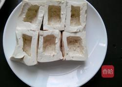 香菇豆腐镶肉的做法图解3