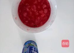 西瓜椰汁露的做法图解2