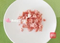 虾皮韭菜苔炒肉的做法图解2