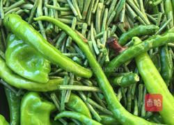 酱长豆辣椒的做法图解3