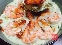 芙蓉蛋虾花的做法图解6