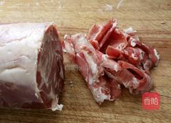 有机羊肉炒腐竹的做法图解4