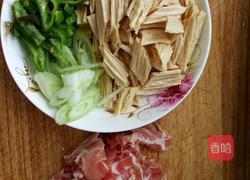 有机羊肉炒腐竹的做法图解5