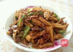 有机羊肉炒腐竹的做法图解10