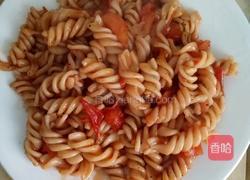 番茄黑胡椒意大利面的做法图解10