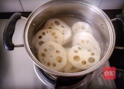 糖醋藕片的做法图解3