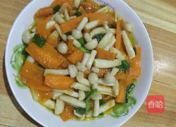 海鲜菇炒胡萝卜的做法图解11