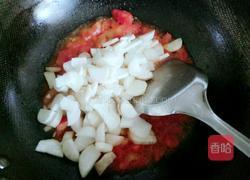 杏鲍菇西红柿鸡蛋面的做法图解7