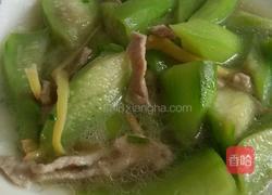 丝瓜炒肉丝的做法图解6