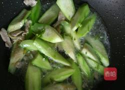 丝瓜炒肉丝的做法图解5