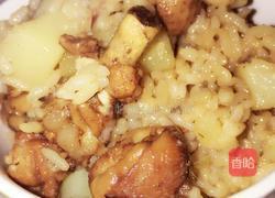 土豆鸡肉焖饭的做法图解8
