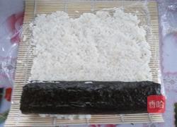 奶香里卷蔬菜寿司的做法图解8