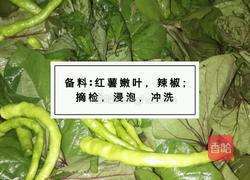 红薯叶窝窝头的做法图解1