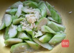 蒜茸炒丝瓜的做法图解6