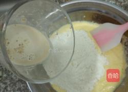 鲜玉米汁发糕的做法图解3