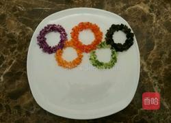 奥运五环蔬菜沙拉的做法图解4