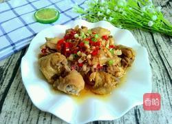 蒜蓉剁椒蒸鸡腿的做法图解12