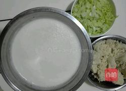 菜豆腐(连渣闹)的做法图解2