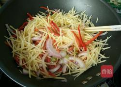 红椒土豆丝的做法图解3