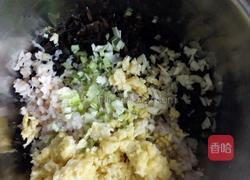 木耳鸡蛋虾仁饺子的做法图解5
