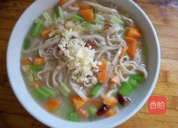 酸菜绿豆面的做法图解12