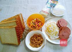 玉米三明治的做法图解1