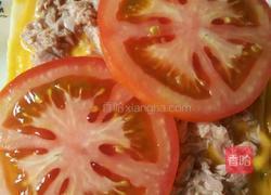 吞拿魚芝士番茄蛋治的做法图解11