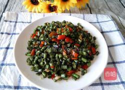 清炒豇豆米的做法图解5