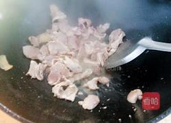 豇豆炒肉片的做法图解5