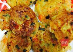 土豆藕饼的做法图解7