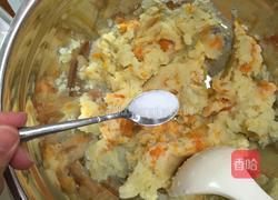 土豆藕饼的做法图解3