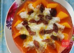 南瓜糯米盅的做法图解2