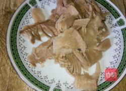 腊肠炒干笋的做法图解1