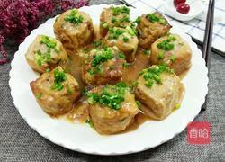 油豆腐塞肉的做法图解12