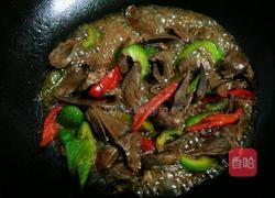 双椒炒猪心的做法图解10