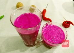 火龙果蜂蜜奶昔的做法图解9