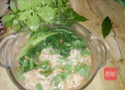 青菜素汤面的做法图解7