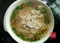 家常肉汤面的做法图解4