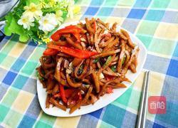 红椒豆腐丝的做法图解7