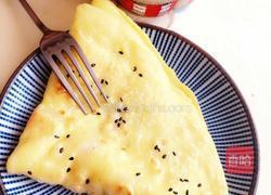 【10分钟早餐】之一 「芝麻鸡蛋饼」的做法图解5