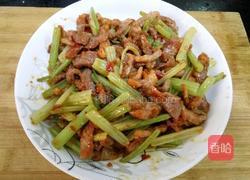 川味芹菜小炒肉的做法图解8