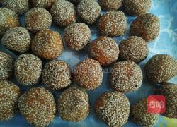 南瓜糯米芝麻团的做法图解3