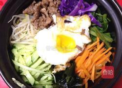 韩式石锅拌饭的做法图解3