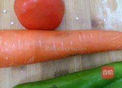 多彩炒饭的做法图解1