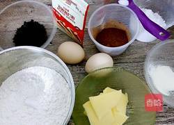 可可马芬的做法图解1