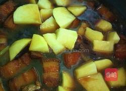 土豆焖红烧肉的做法图解13