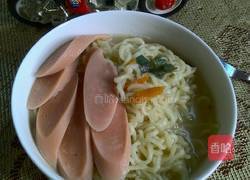 美味的火腿泡面的做法图解5