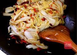 酸辣大白菜的做法图解8