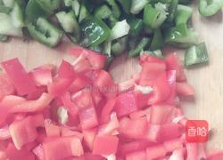 彩色肉丝蛋炒饭的做法图解2