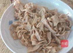 木耳炒千张的做法图解3